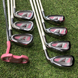 WE-101☆レディース☆ゴルフクラブセット☆初心者フルセット！