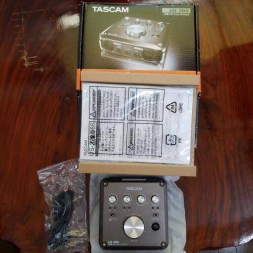 【超美品】TASCAM US-366 オーディオインターフェース