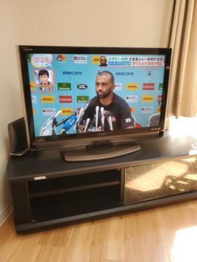 SHARP32型液晶テレビ。DVD\u0026Blu-ray視聴可能