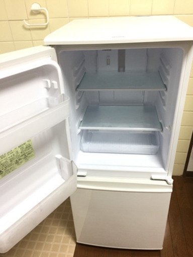 【美品】SHARP 137L 2ドア 冷凍冷蔵庫 2016年製