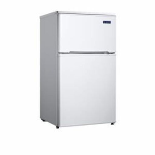 【値下げ！】【新品！】2ドア冷蔵庫　ヤマダ電機オリジナル　 直冷式　90L YRZ-C09G1(W)