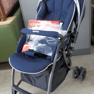 PayPay対応 アップリカ 両対面A型ベビーカー ラクーナ ソファークッション NV 専用レインカバーおまけ Aprica 札幌市西区西野
