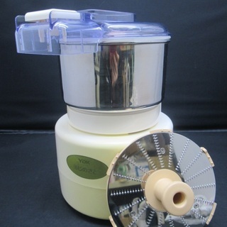 税込 中古 Ydk 山本電機 あじのさと Wスピード Y 2400w フードプロセッサー Karakuri 鶴ヶ島のキッチン家電 フードプロセッサー の中古あげます 譲ります ジモティーで不用品の処分