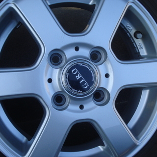 155/65R13 軽自動車用スタッドレスタイヤ・アルミセット 中古