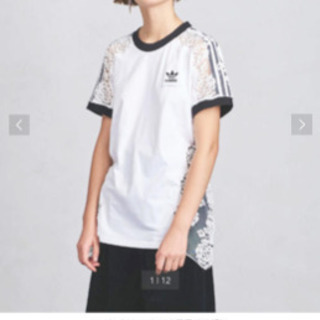 新品】ステラマッカートニー × アディダス レーストリム Tシャツ