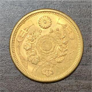 旧5円金貨 前期 明治8年(1875年)