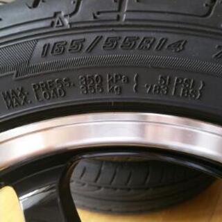 165/55R14 タイヤホイールセット 軽自動車 中古 【公式通販】