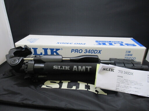 税込 美品 SLIK スリック 4段 三脚 PRO 340DX プロ340DX 雲台 カメラ