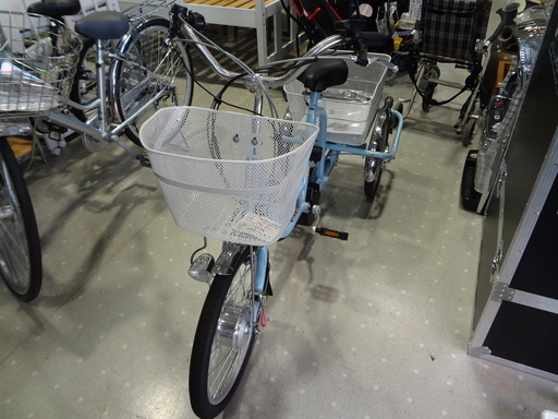 モノ市場東海店 ミムゴ 電動アシスト三輪自転車 MG-TRM20EB 自転車