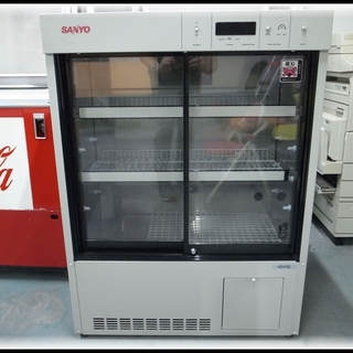 SANYO 158L カギ付き 冷蔵ショーケース MPR-162DCN