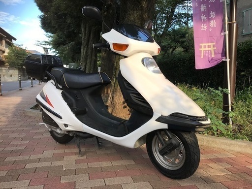 【希少】スペイシー１２５　白　JF03　実動車