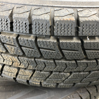 スタッドレスタイヤ175 80 R15三菱ホイールセット