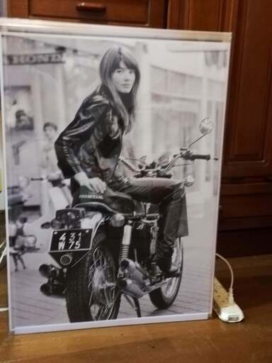 CB750　ライティングポスター