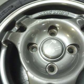 絶版！稀少★スズキスポーツ　タイプC　13×5J　PCD100　ブリヂストン　155/65R13　調整済み