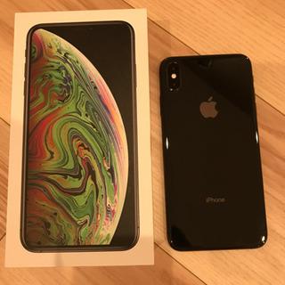 訳あり iPhone Xs Max 64GB カラーSpace Gray