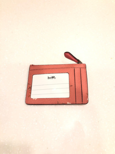 COACHの小銭入れ付きカードケース
