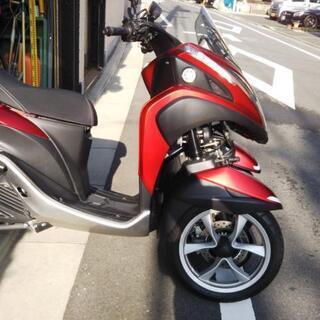 ヤマハ トリシティ125cc 綺麗なレッド