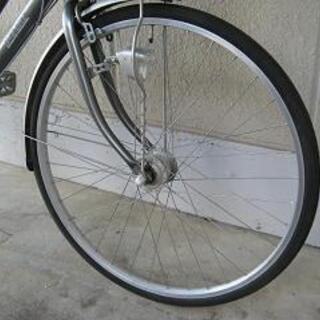 中古〕27インチシティーサイクル（内装3段変速・LEDオートライト）