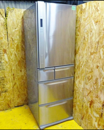 （4154-0）東芝 TOSHIBA ノンフロン冷凍冷蔵庫 ＧＲ-Ａ41Ｇ（ＸＴ）2009年製　中古品 家庭用 大型
