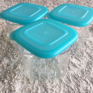 Tupperware／クリアメイト 3個セット