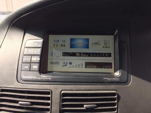 超希少な純正マルチナビ付き 低走行約 ムーヴカスタムr ターボ 純正hid 純正アルミ キーレス 車検2年付き U Craft 船橋のムーヴの中古車 ジモティー