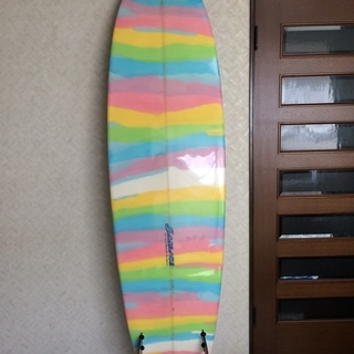 ７’０ファンボード売ります！フィン付き、Goodコンディション