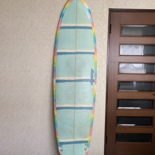 ７’０ファンボード売ります！フィン付き、Goodコンディション