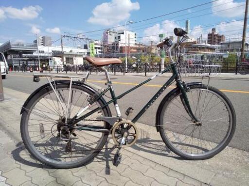 ♪ジモティー特価♪ミキストフレーム　６段変速２６型中古カジュアルバイク　新大阪　サイクルキッズ