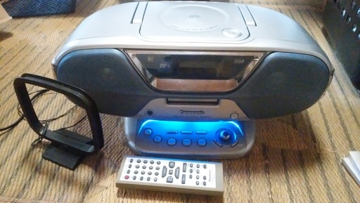 おまけつき！パナソニック　ＣＤＭＤプレーヤー RX-MDX61