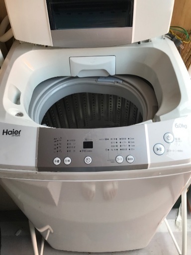 【10/25まで】ハイアール洗濯機　2016年式　6kg