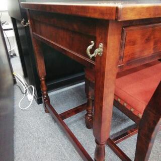 662　民芸家具 デスクセット