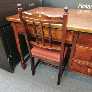 662　民芸家具 デスクセット