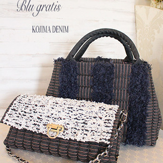 春の編み物　バッグ作り　資格取得可能　Blugratis　