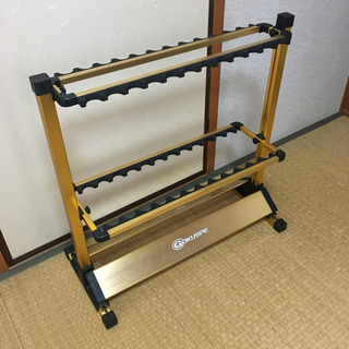 Gokuspe  アルミ製 高級オリジナル ロッドスタンド