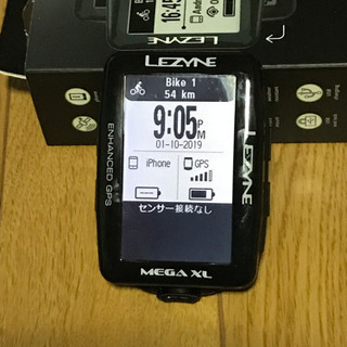 サイクルコンピュータ LEZYNE MEGA XL