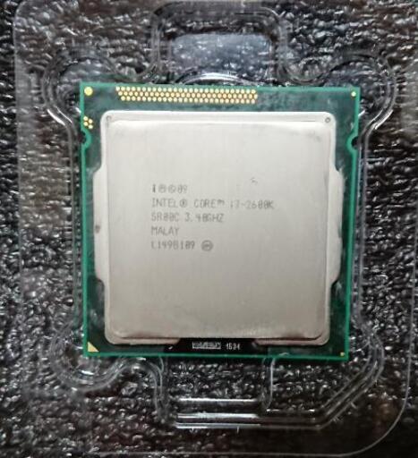 corei7 2600k リテールファン付き 箱無し
