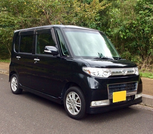 全込価格 ダイハツ タントカスタム X ブラックm 黒 4at ナビ テレビ バックカメラ 車検2年10月 Dobojide 東中津の タントの中古車 ジモティー
