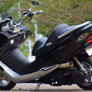 ☆マジェスティ125FI☆美車☆DCRシート☆バーハン化☆社外マフラー☆