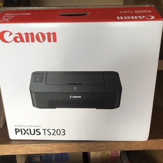 新品！インクジェットプリンター Canon PIXUS TS203