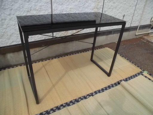 スリムデスクブレース100ft Bk ニトリjm5028 取りに来られる方限定 はぁとらいん 尼崎のオフィス用家具 机 の中古あげます 譲ります ジモティーで不用品の処分