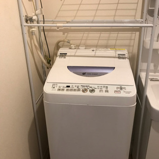 ニトリ 洗濯機ラック（伸縮可能）