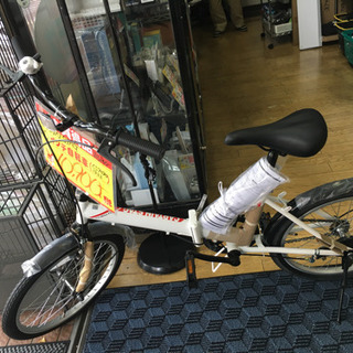 未使用 CAPTAIN STAG キャプテンスタッグ 20インチ折り畳み自転車