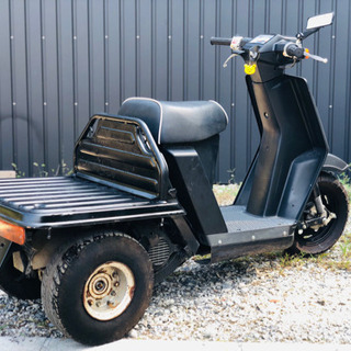 人気の三輪‼️ジャイロX‼️マッドブラック キャブ清掃済み‼️ミニカー