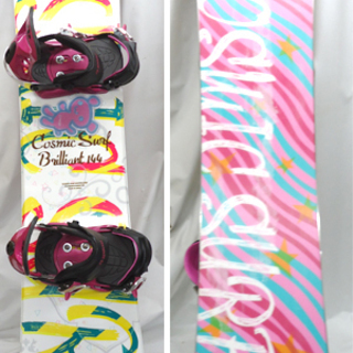 【COSMIC SURF】 スノーボード137cm＋ビンディング２個セット 楽天市場】cosmicsurf コスミックサーフ（ウインタースポーツ