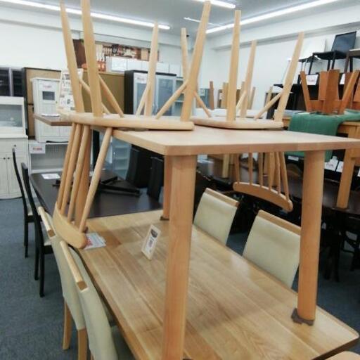 668 MIKIMOKU 楓の森ダイニングテーブル　椅子2脚付き