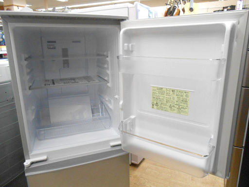 冷蔵庫 137L 2017年製 2ドア シャープ SJ-D14D-S 100Lクラス シルバー