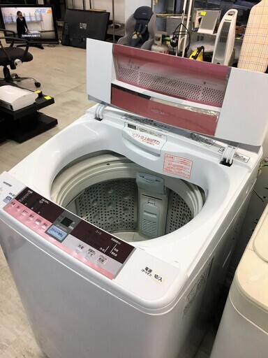 日立8.0K洗濯機BW-80TV2015年製　分解クリーニング済み！！！