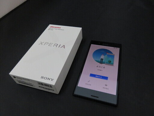 中古美品 docomo ドコモ SONY ソニー Xperia XZ Premium SO-04J ディープシーブラック 利用制限○ エクスペリア
