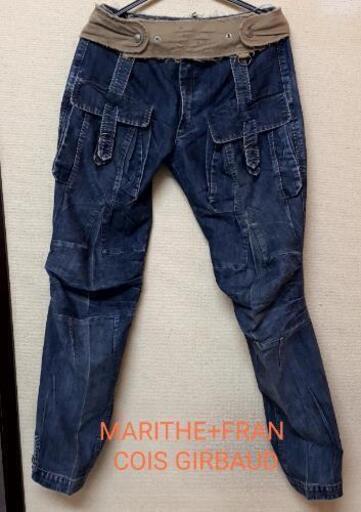 St072 Marithe Francois Girbaud マリテフランソワジルボー デニム女性用 モックン 柏林台のパンツ レディース の中古 古着あげます 譲ります ジモティーで不用品の処分
