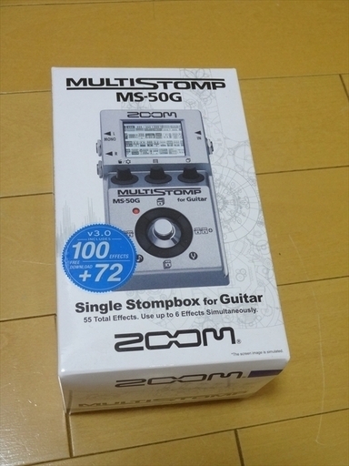 ■美品■ZOOM MS-50G MultiStomp マルチエフェクターストンプ 楽器 ギター Guitar